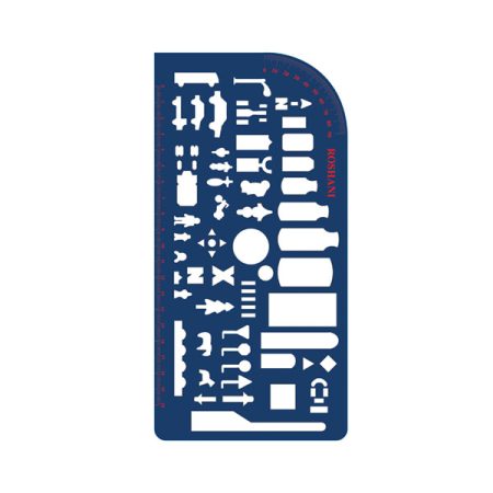 شابلون ترسیم کروکی تصادفات