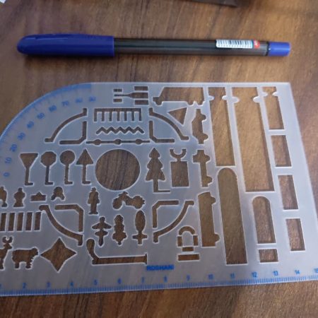 شابلون تصادفات و ترسیم کروکی